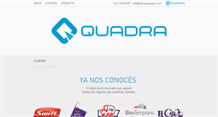 Desktop Screenshot of estudioquadra.com