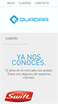 Mobile Screenshot of estudioquadra.com